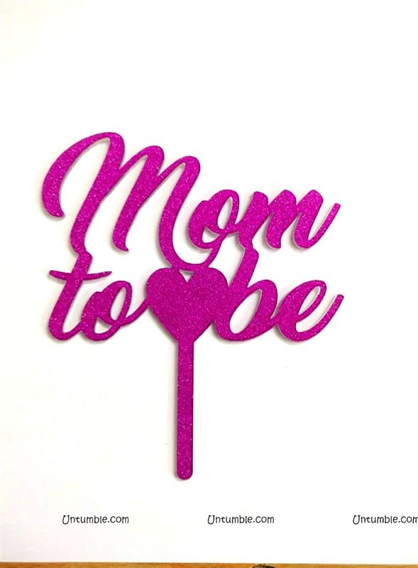 Cake Toppers-Baby Shower Cake Topper