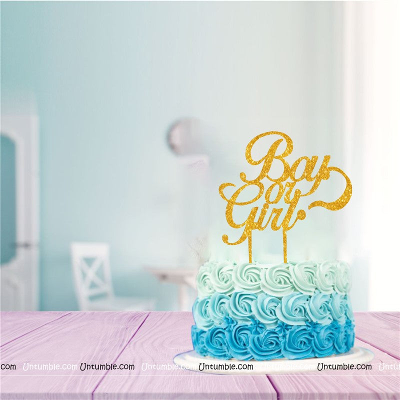 Cake Toppers-Baby Shower Cake Topper