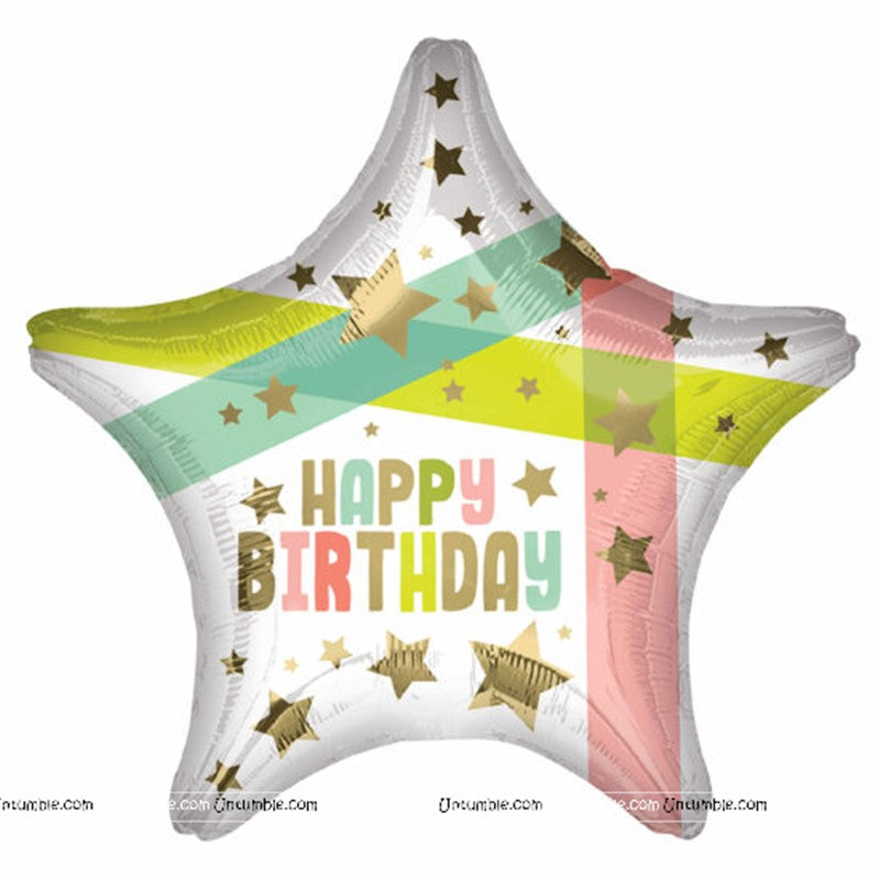 Balloons & Ribbons-Shaped Foil Balloons
