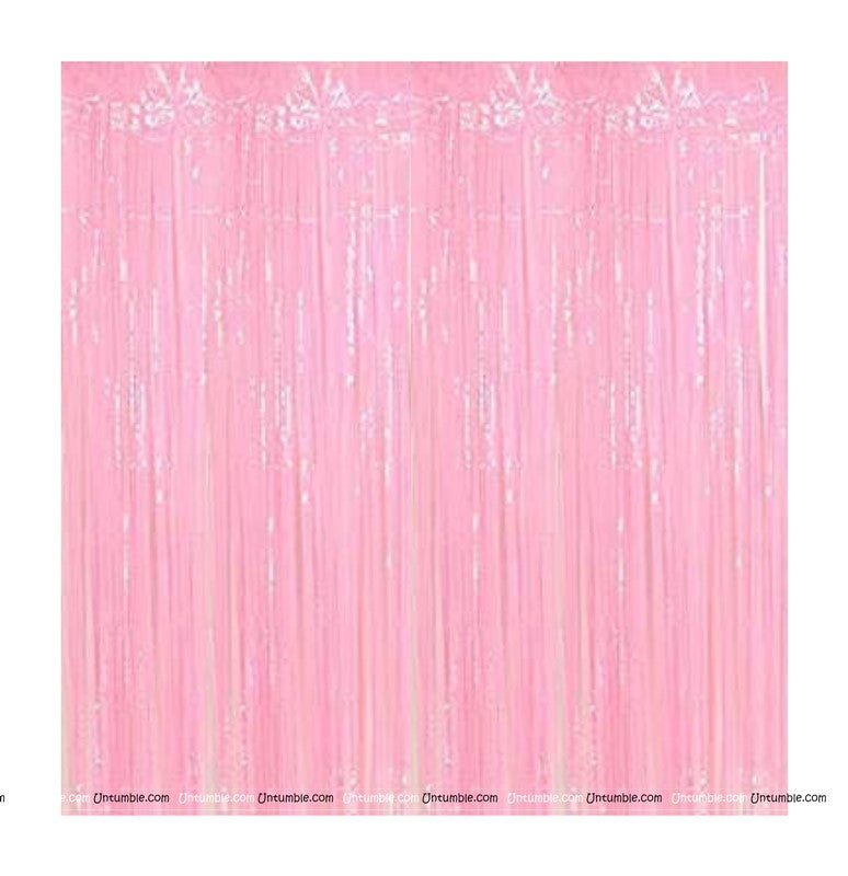 Foil Curtains-Pastel Color Foil Curtains