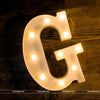 Alphabet G Marquee Light