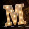 Alphabet M Marquee Light