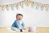 Alphabet Theme  Triangle Bunting