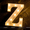 Alphabet Z Marquee Light