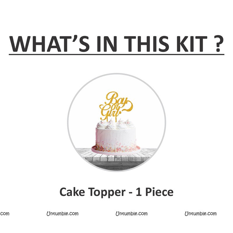 Boy or Girl Cake Topper