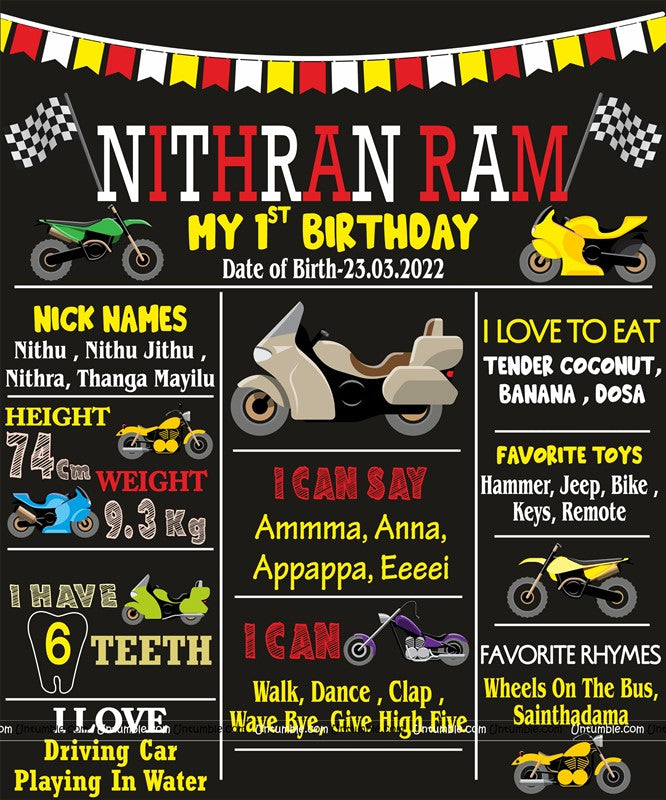 Party Venue Decor-Chalkboard posters