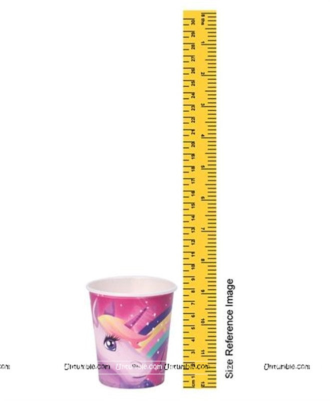 Pink Unicorn Party Cups (Pack of 10)