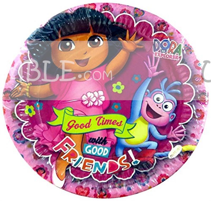 Food Table-Birthday Party Plates
