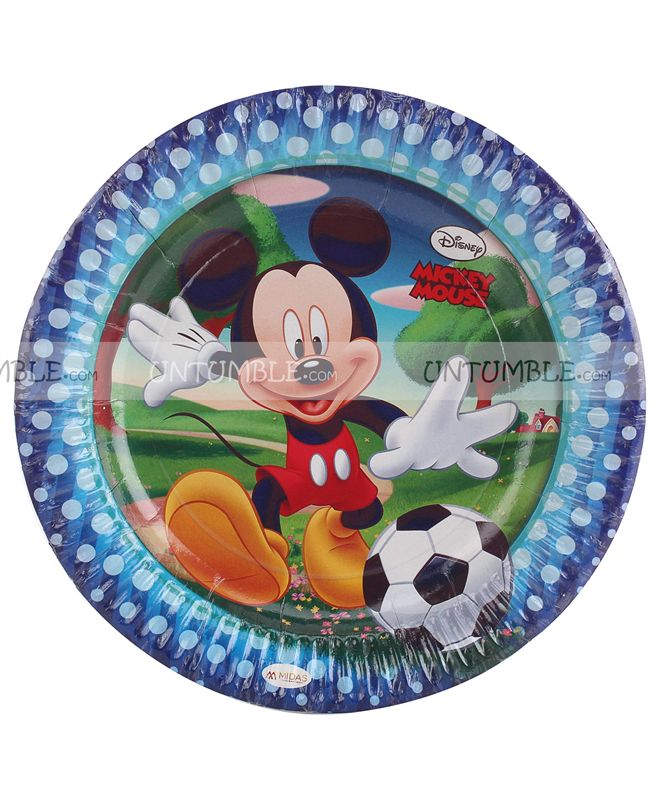 Food Table-Birthday Party Plates