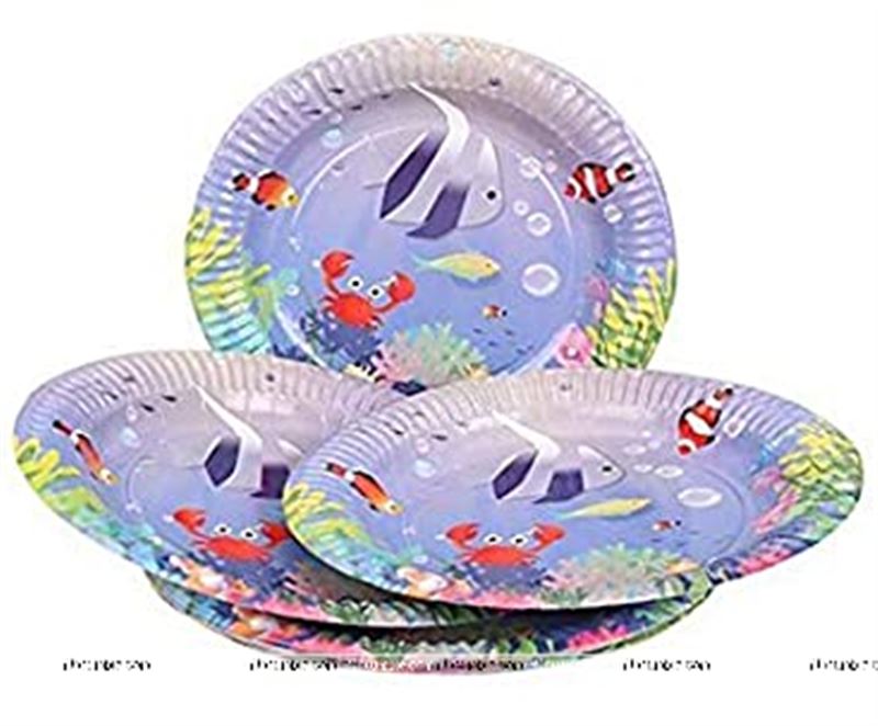 Food Table-Birthday Party Plates