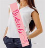 Bride to Be Sash Pink