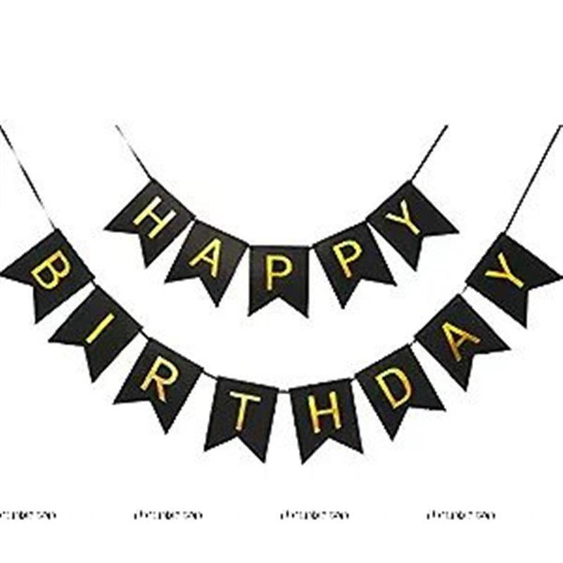 Party Venue Decor-Happy Birthday Banners