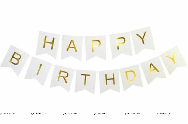 Party Venue Decor-Happy Birthday Banners