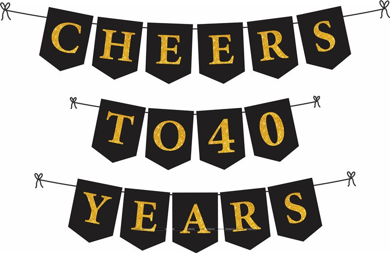 Party Venue Decor-Happy Birthday Banners