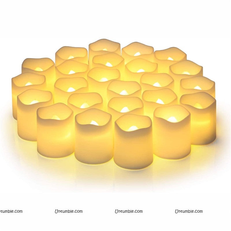 Flameless Candles (Pack of 12 pcs)
