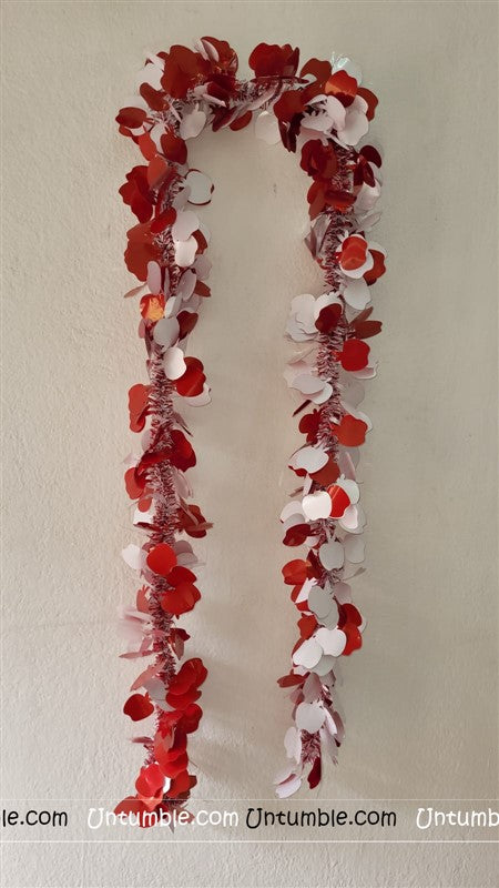 Fluorescent Tinsels (Red)