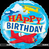 Airplane theme foil balloon 18 inch