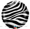 Zebra Stripes Foil Balloon (18 inch)