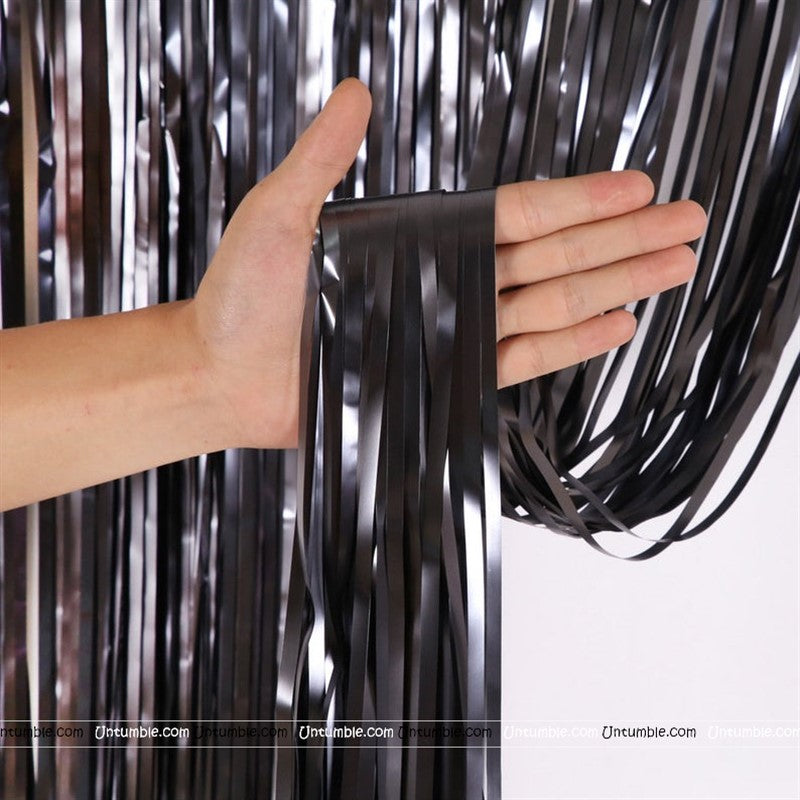 Foil Curtains-Pastel Color Foil Curtains