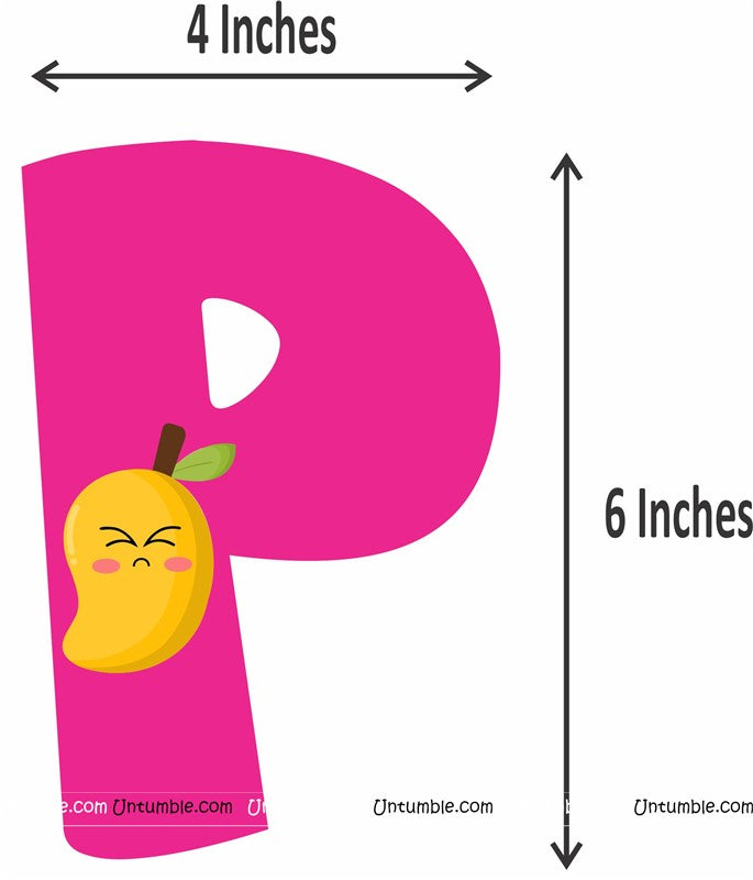 Fruits Theme Shape Bunting