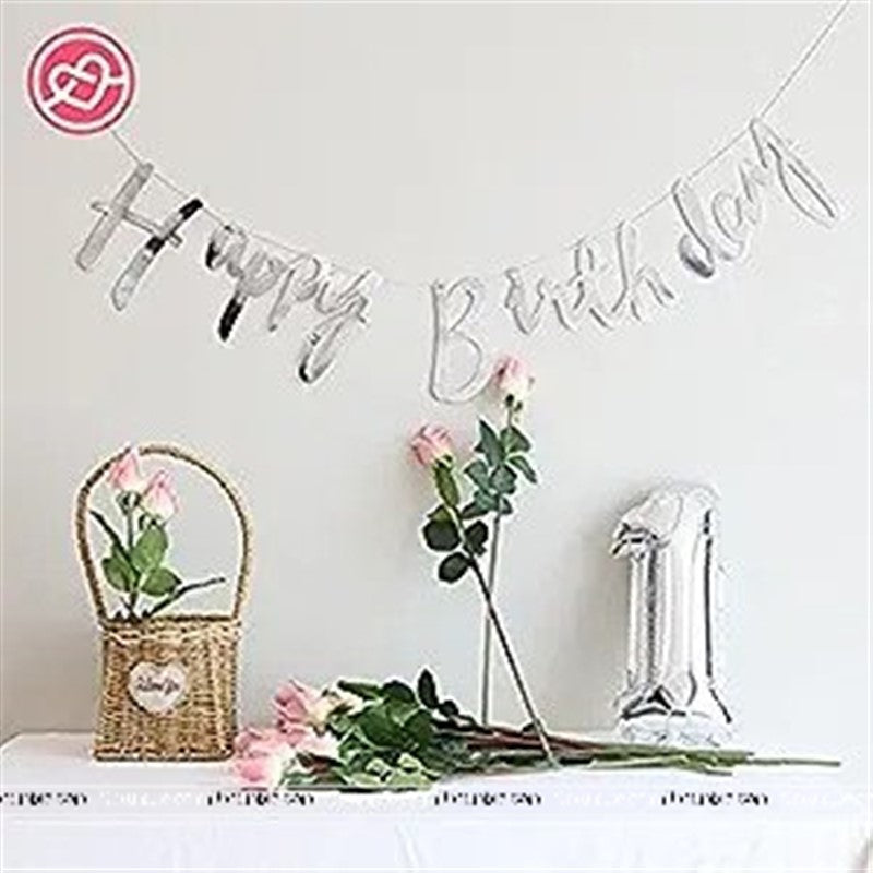 Party Venue Decor-Happy Birthday Banners