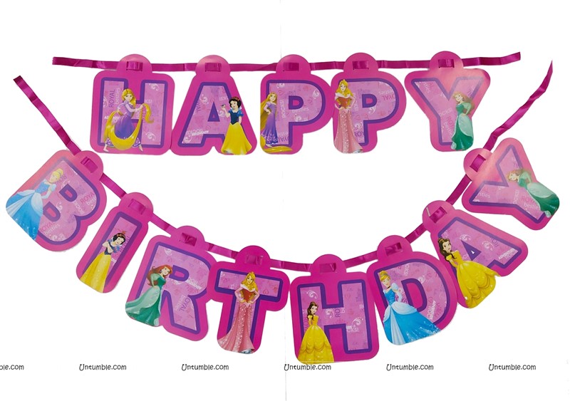 Party Venue Decor-Happy Birthday Banners