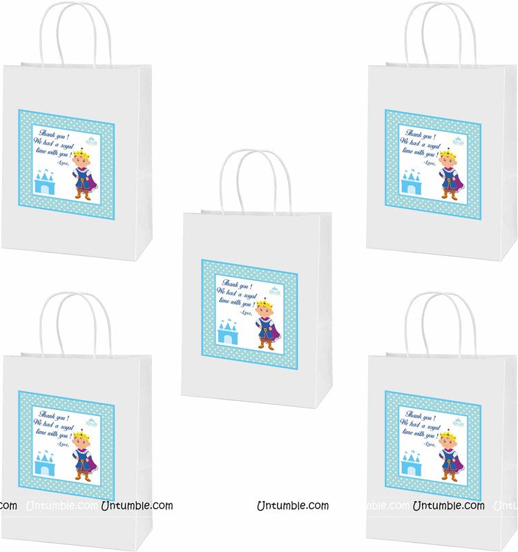 Return/Take away Gifts-Stickered gift bags