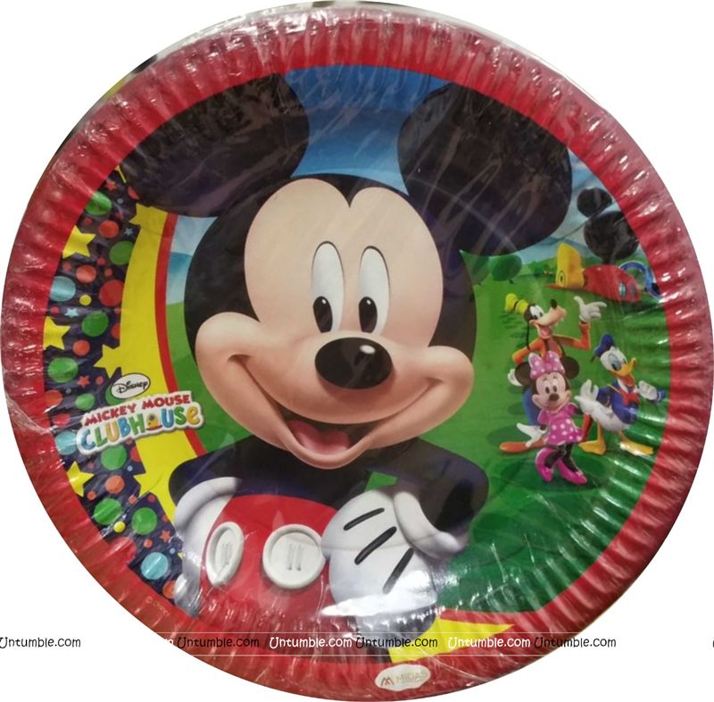 Food Table-Birthday Party Plates
