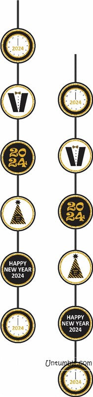 New Year Banner and Dangler Kit