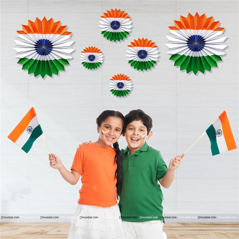 Party Venue Decor-Paper Fan Decorations