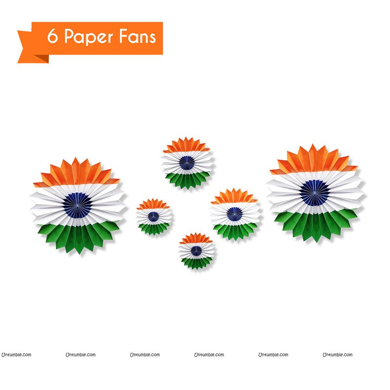 Tricolored Paper fans