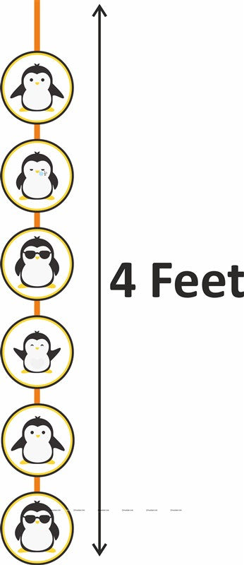 Penguin Theme Disc Dangler