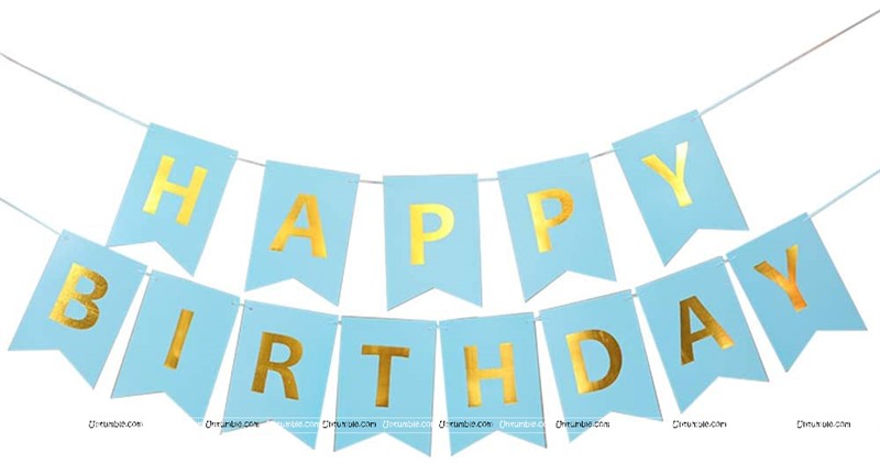Party Venue Decor-Happy Birthday Banners