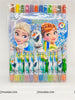 Frozen theme Crayon color Pencils