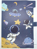 Space Theme File Folder With Button Lock