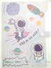 Space Theme File Folder With Button Lock