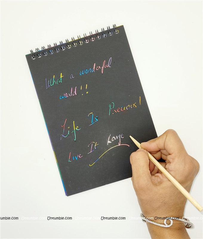 Scratch Paper Note pink