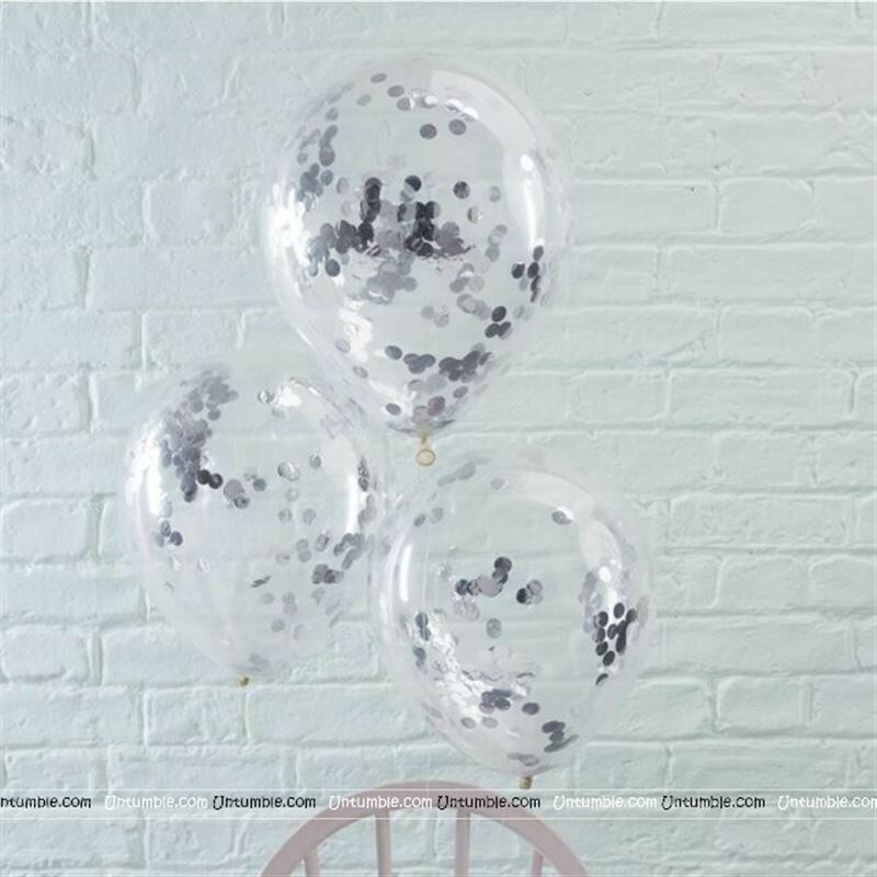 Balloons & Ribbons-Confetti Balloons