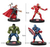 Super Hero Character Toys - Pack of 4