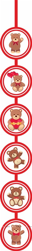 Teddy Theme Dangler