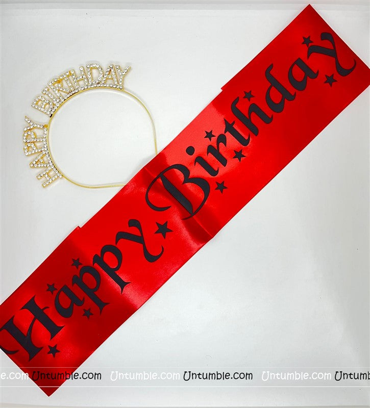 Party Props-Sash
