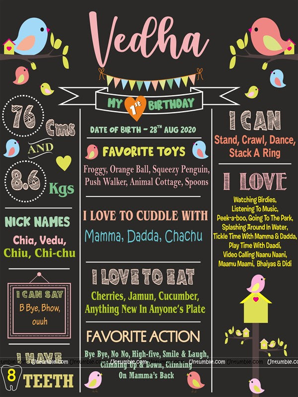Party Venue Decor-Chalkboard posters