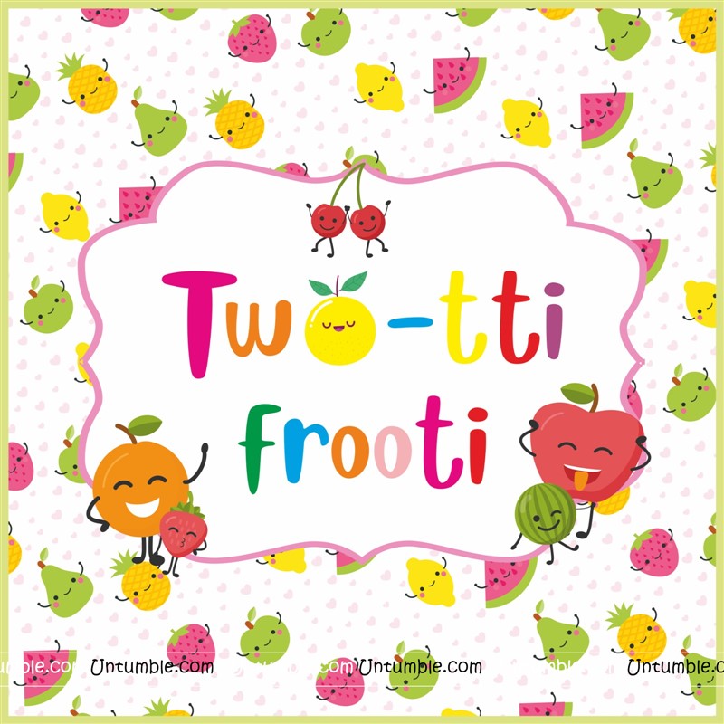 Twoti Frooti Backdrop