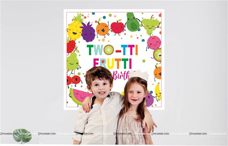 Twoti Frooti Fruits Backdrop